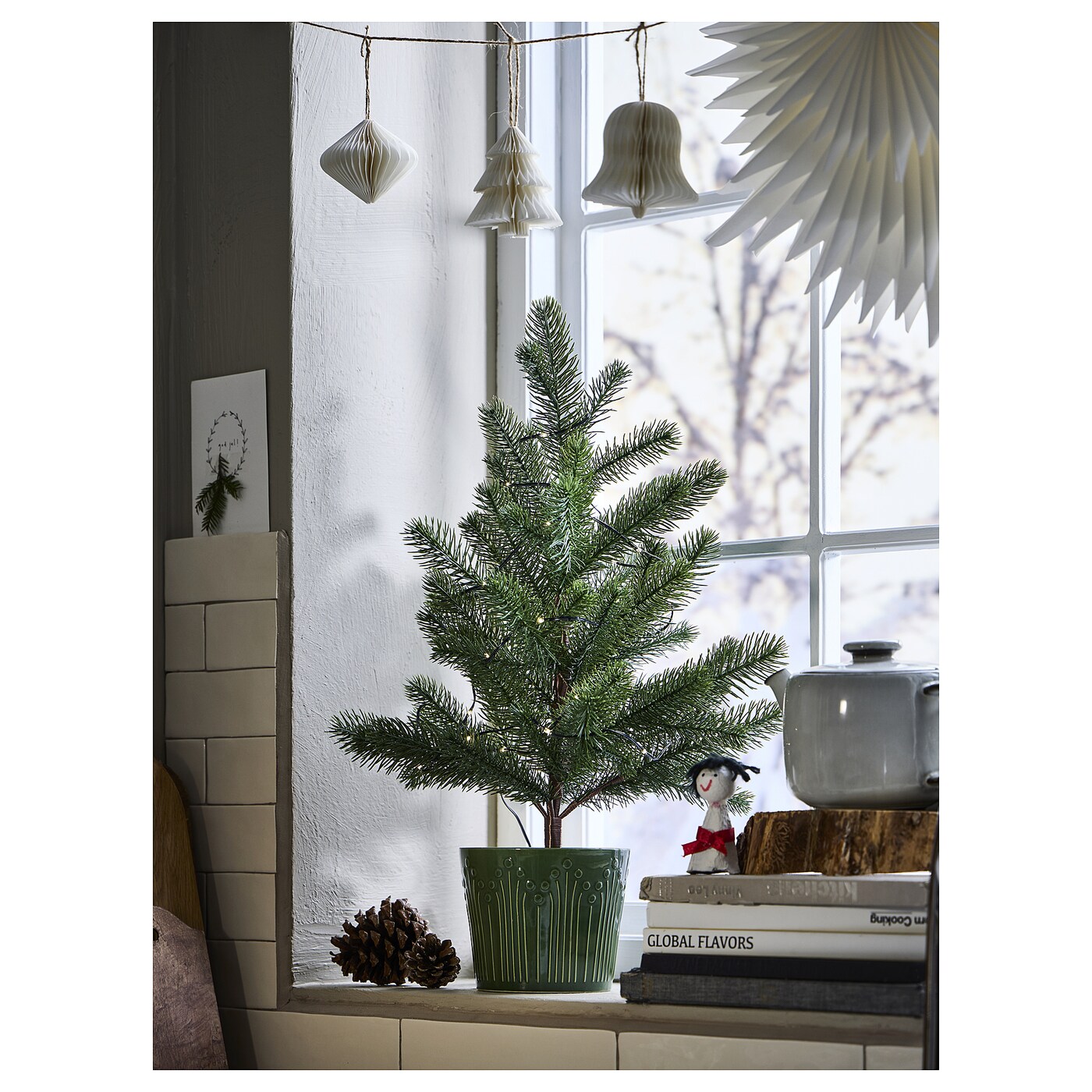 IKEA outlet VINTERFINT Artificial plant, indoor/outdoor/christmas tree green 59