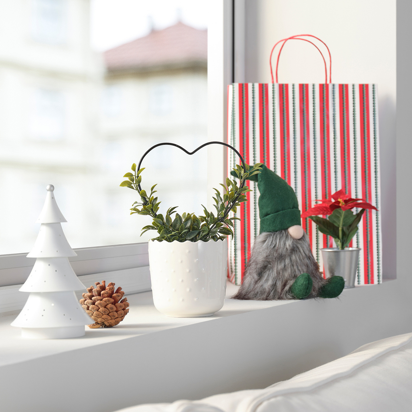 VINTERFINT artificial potted plant in/outdoor Myrtle/bow - IKEA
