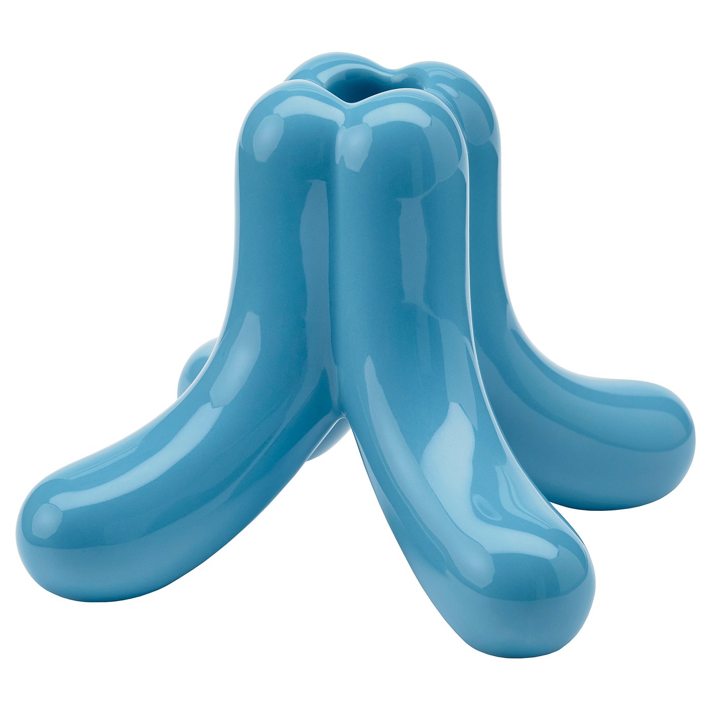 VINTERFINT candlestick light blue - IKEA