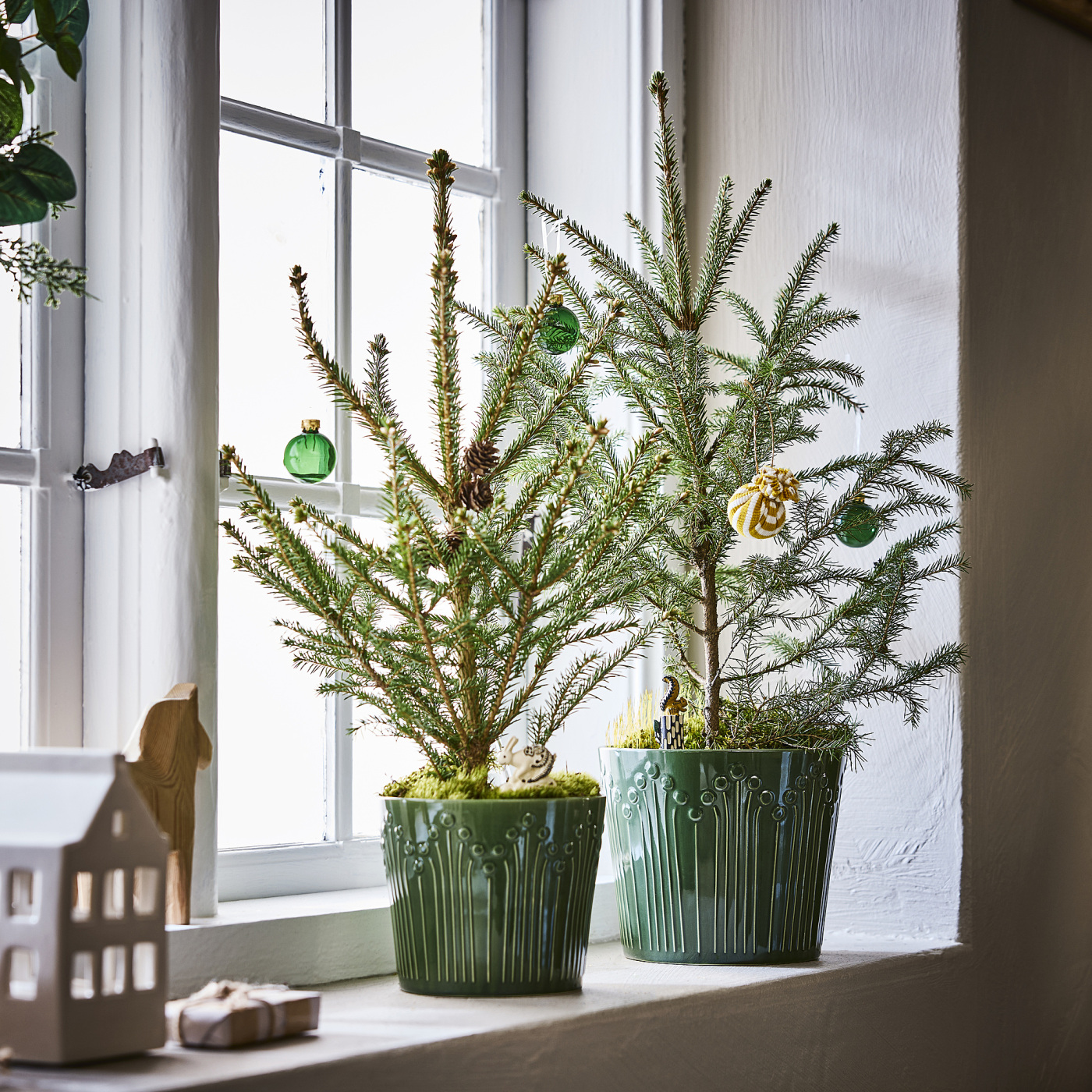 VINTERFINT plant pot green - IKEA