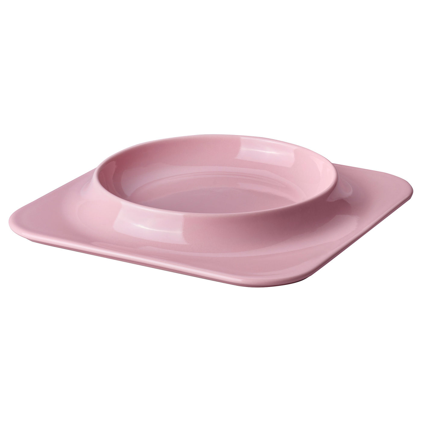VINTERFINT plate pink - IKEA