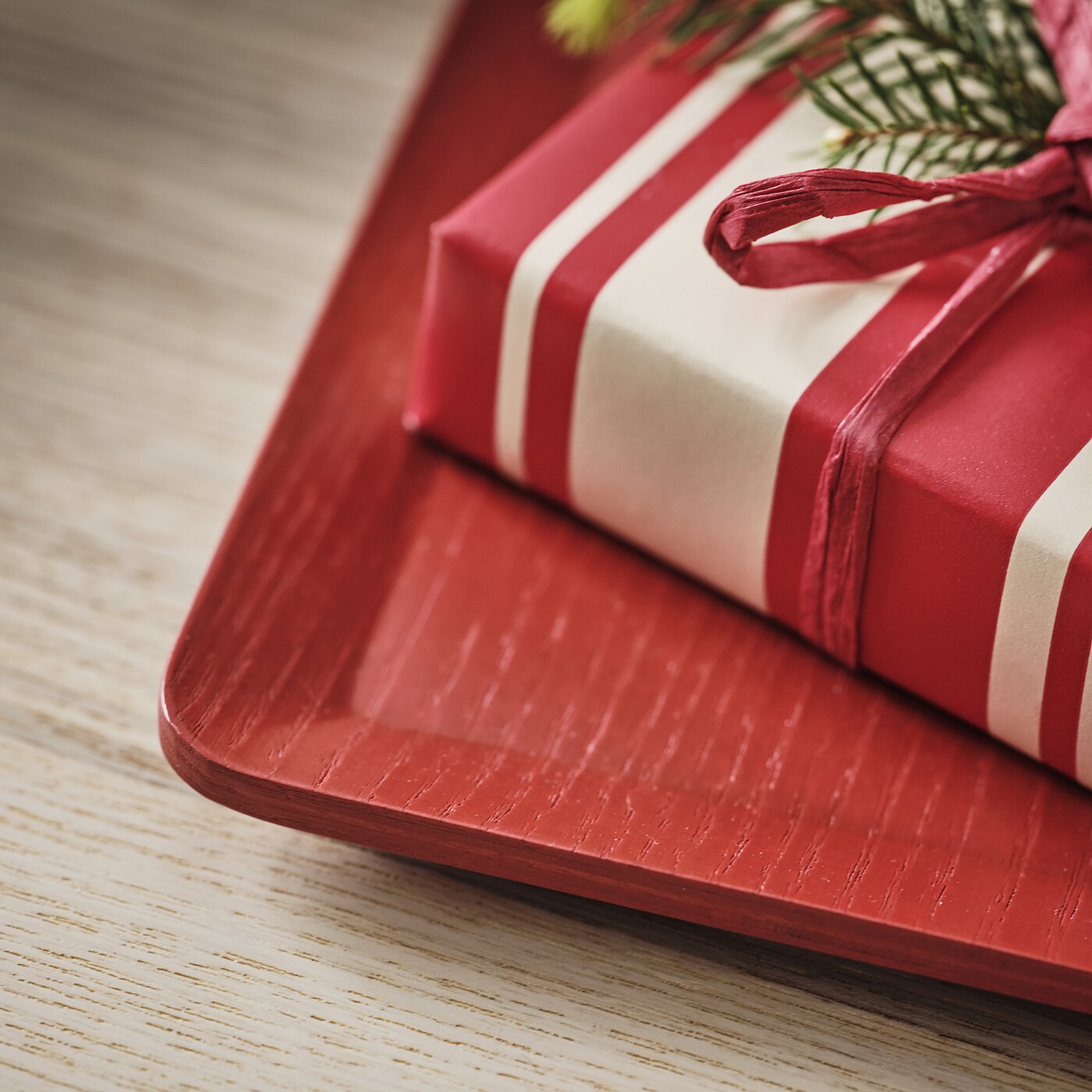 VINTERFINT sandwich tray red IKEA