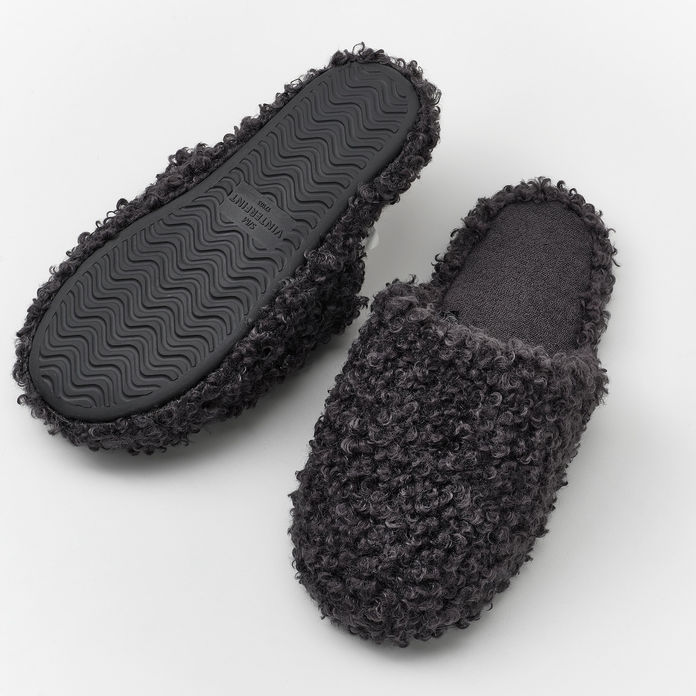 VINTERFINT slippers grey - IKEA