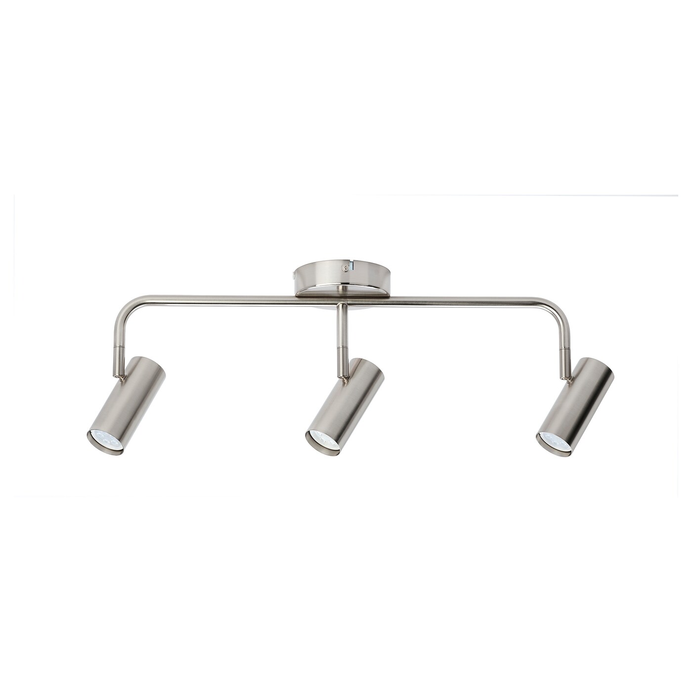ランキング上位のプレゼント VIRRMO IKEA - nickel-plated 3-spots track, ceiling シーリングライト・天井照明