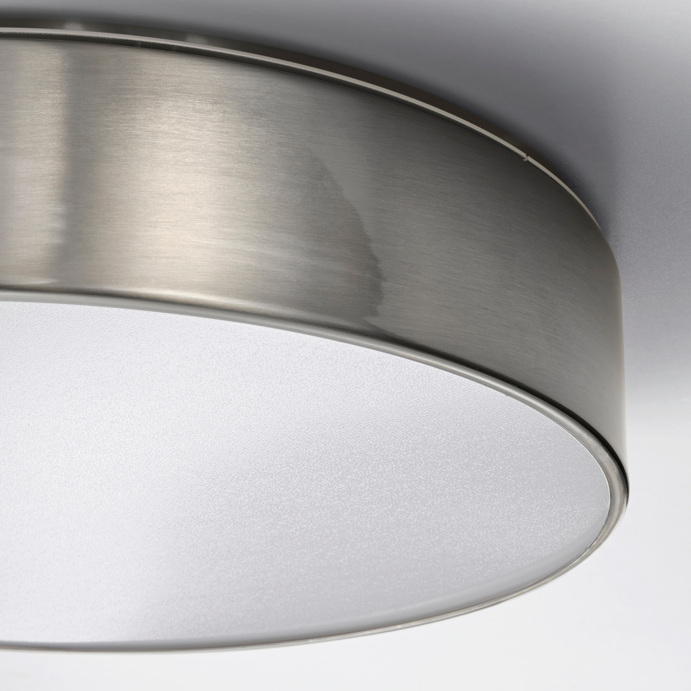 VIRRMO LED ceiling lamp nickel-plated - IKEA