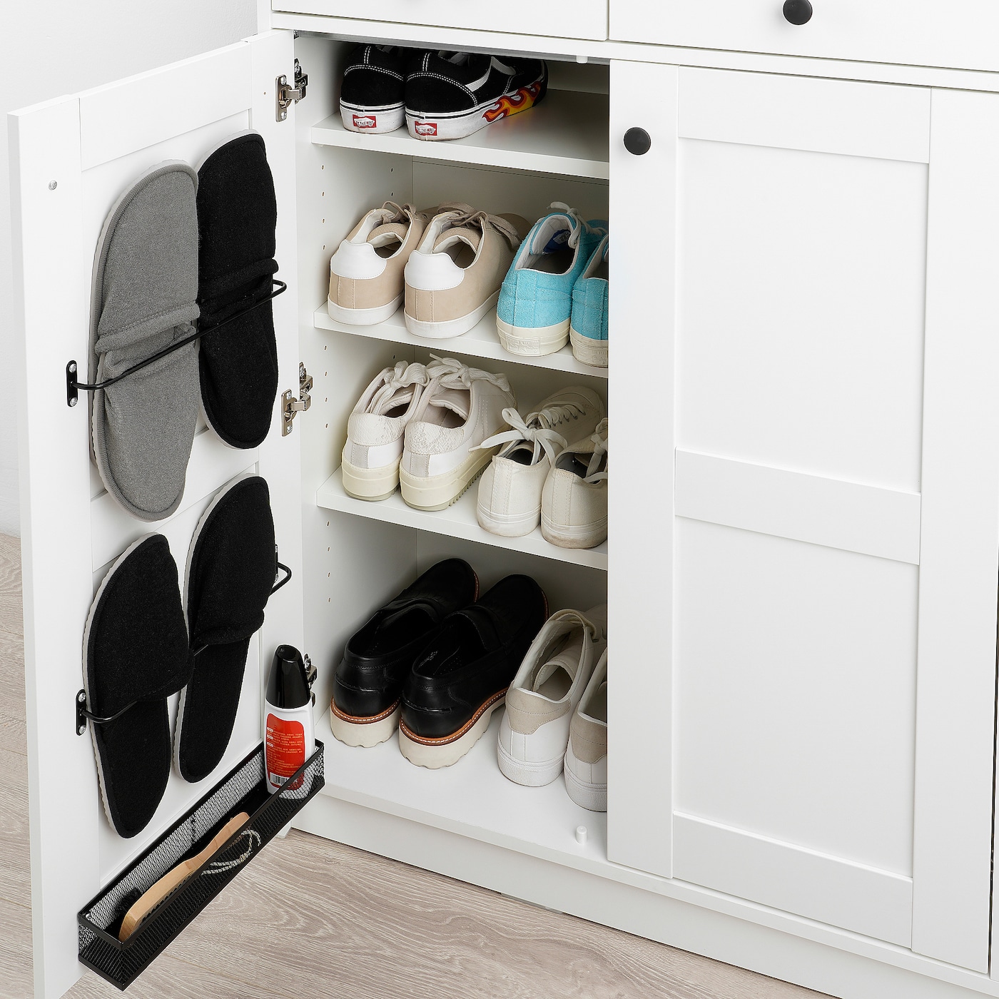 VITBERGET shoe cabinet storage white IKEA