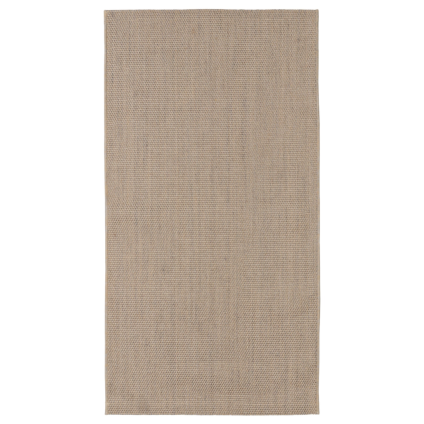 VODSKOV ヴォードスコヴ *1 個 VODSKOV rug, flatwoven natural/light grey - IKEA