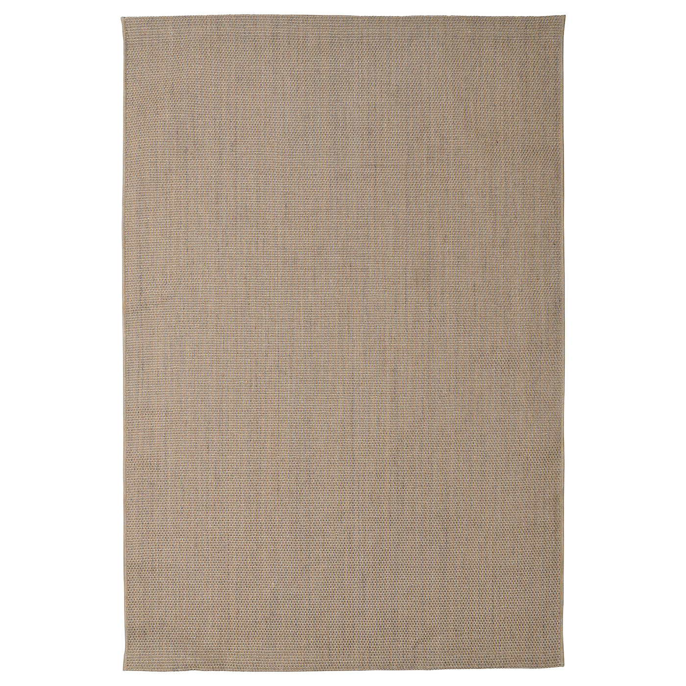 VODSKOV rug, flatwoven natural/light grey - IKEA