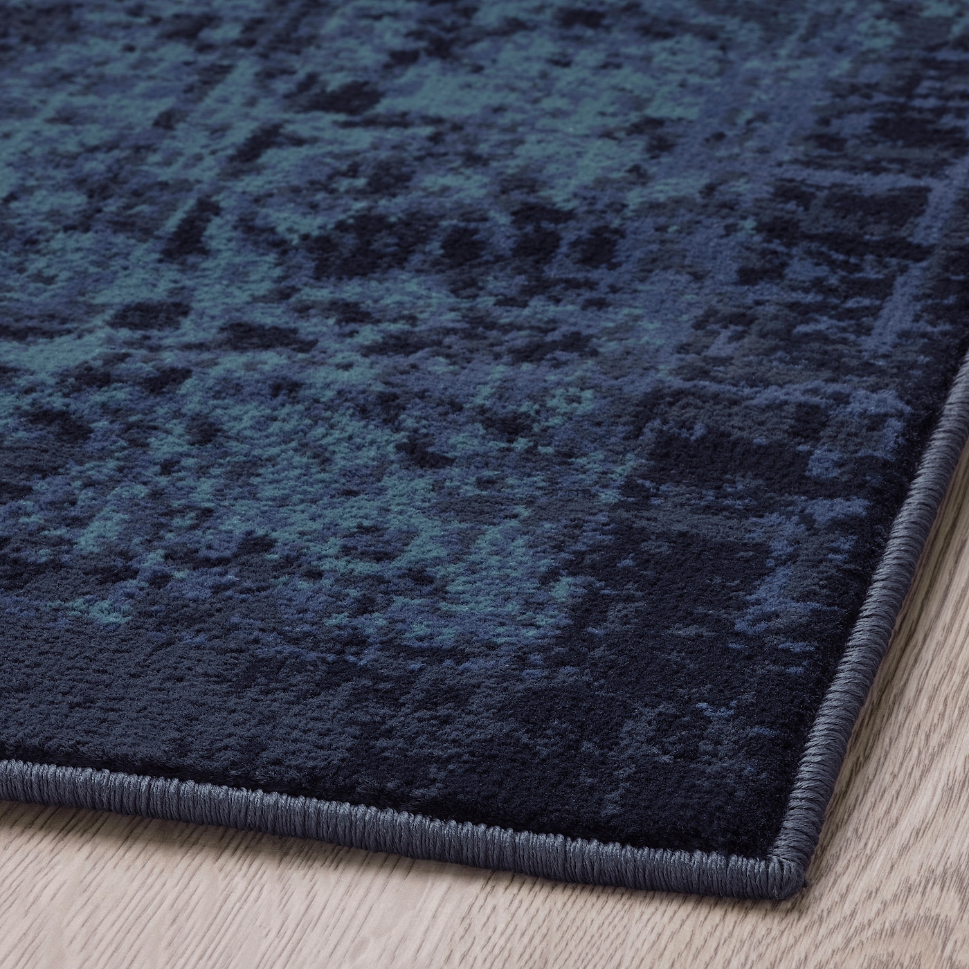 VONSBÄK ヴォンスベク  *1個 VONSBÄK rug, low pile, dark blue, 6'7