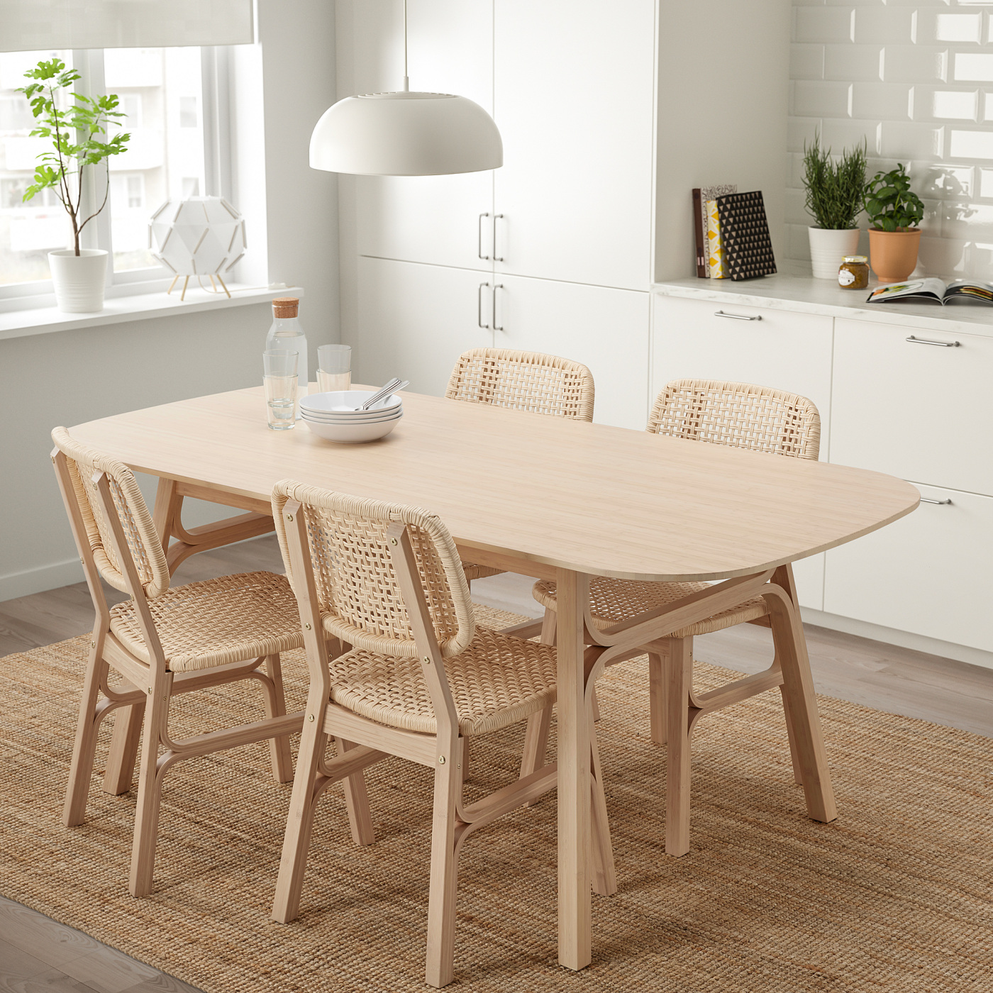 (IKEA) VOXLÖV ヴォックスローヴ チェア, ライトバンブー VOXLÖV chair, light bamboo - IKEA