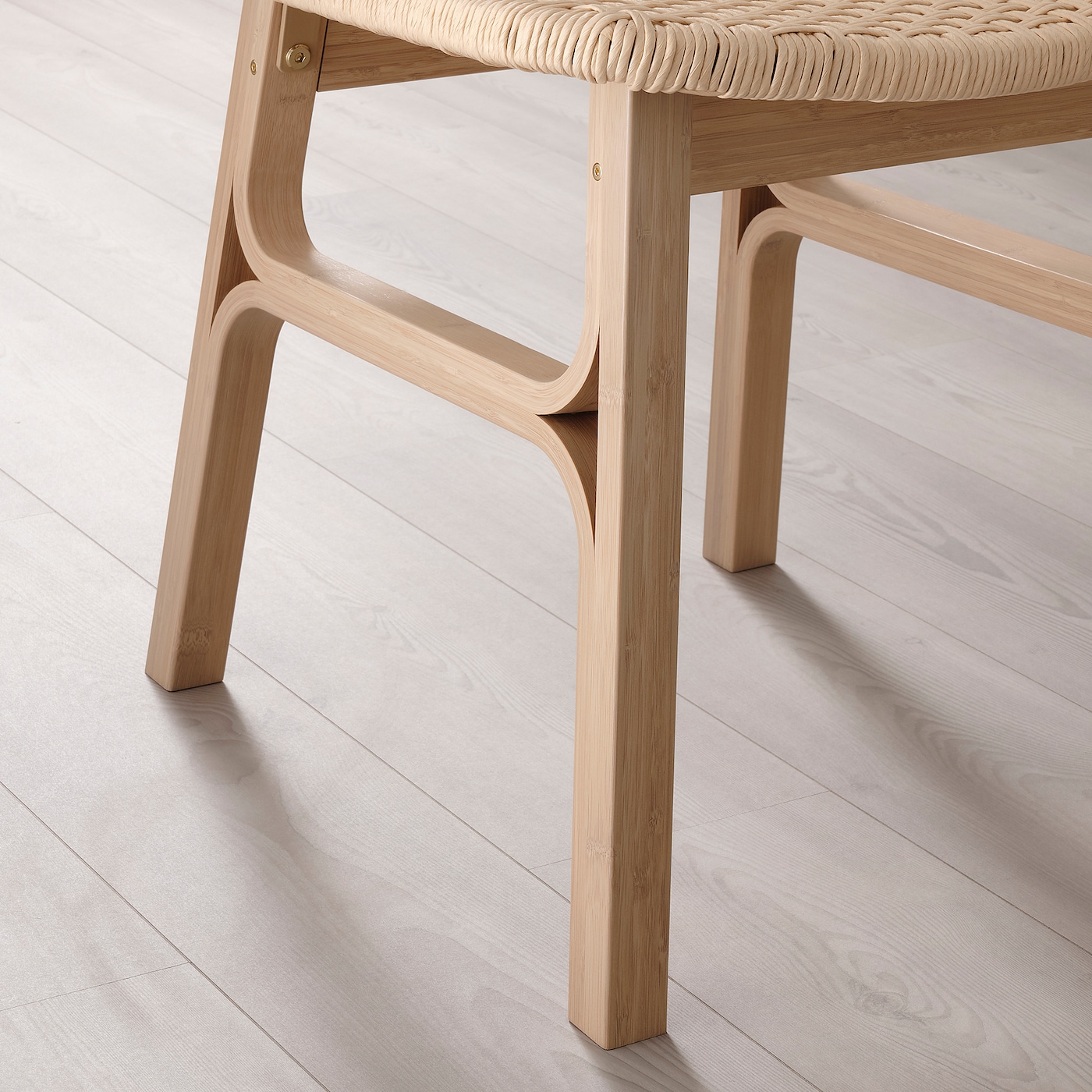 VOXLÖV / VOXLÖV table and 4 chairs bamboo/bamboo - IKEA
