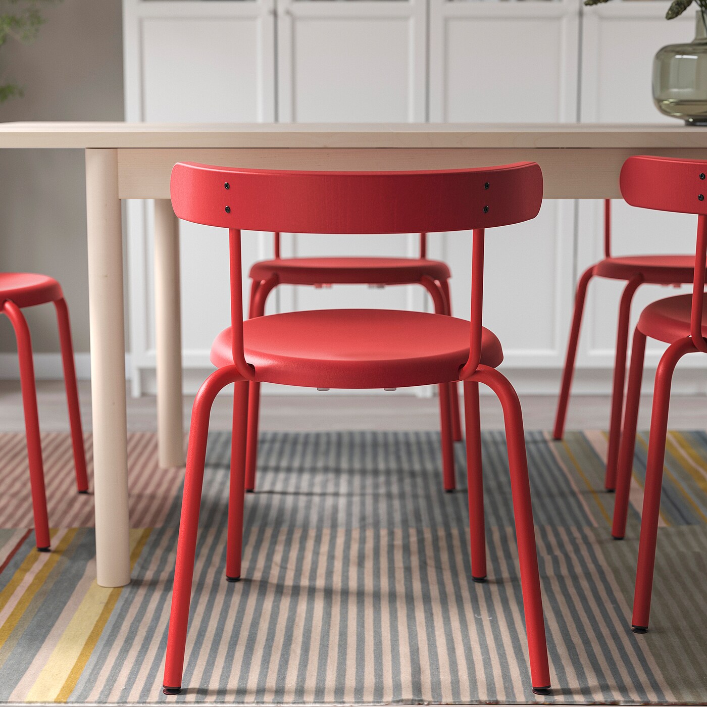 IKEAイングヴァル　ＹＮＧＶAR 2脚セット　その2 YNGVAR イングヴァル チェア, チャコール - IKEA
