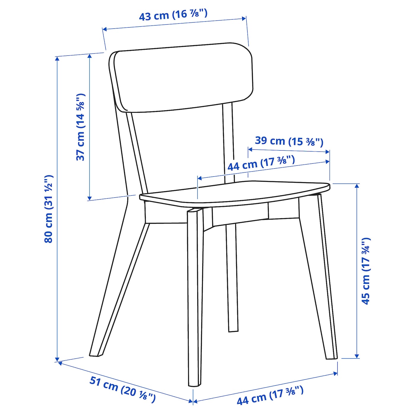 配送料込み IKEA YPPERLIG CHAIR 4脚スタッキング IKEA YPPERLIG Chair with Armrests, in/outdoor - AptDeco