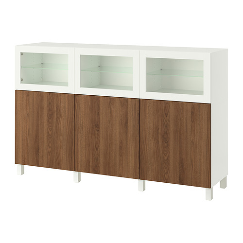TONSTAD sideboard brown stained oak veneer - IKEA