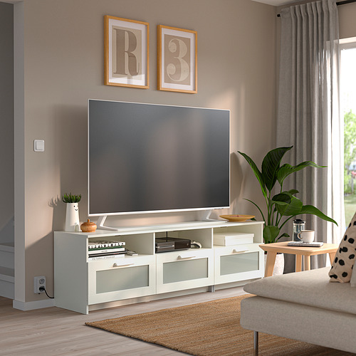 BRIMNES TV bench white - IKEA