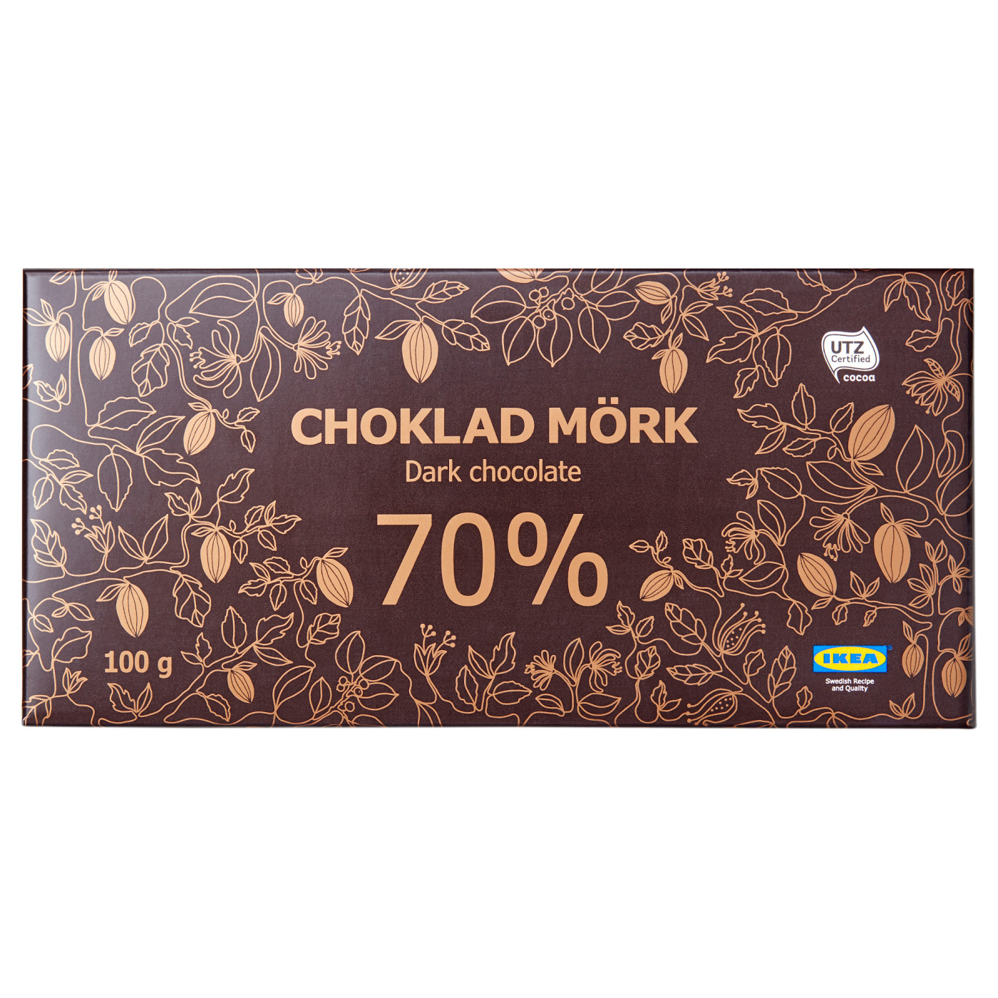 CHOKLAD MÖRK 70%