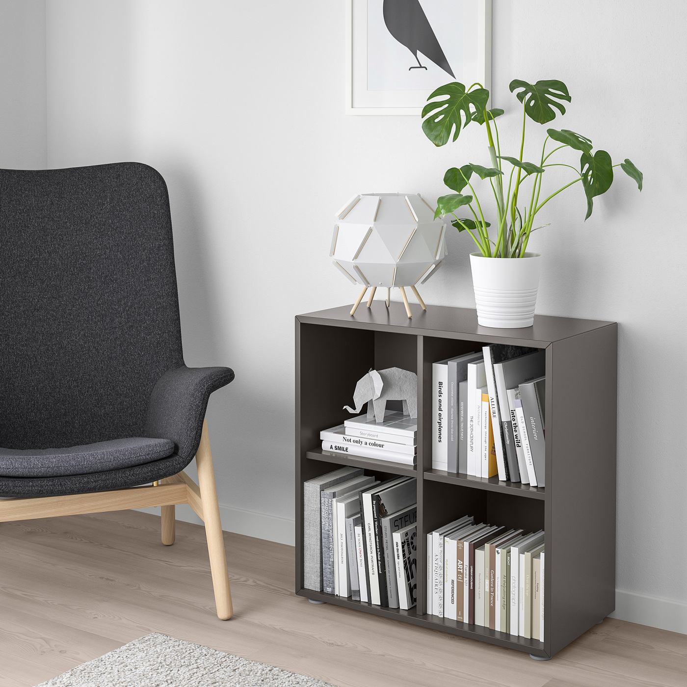 EKET 伊克特带支脚橱柜组合深灰色- IKEA