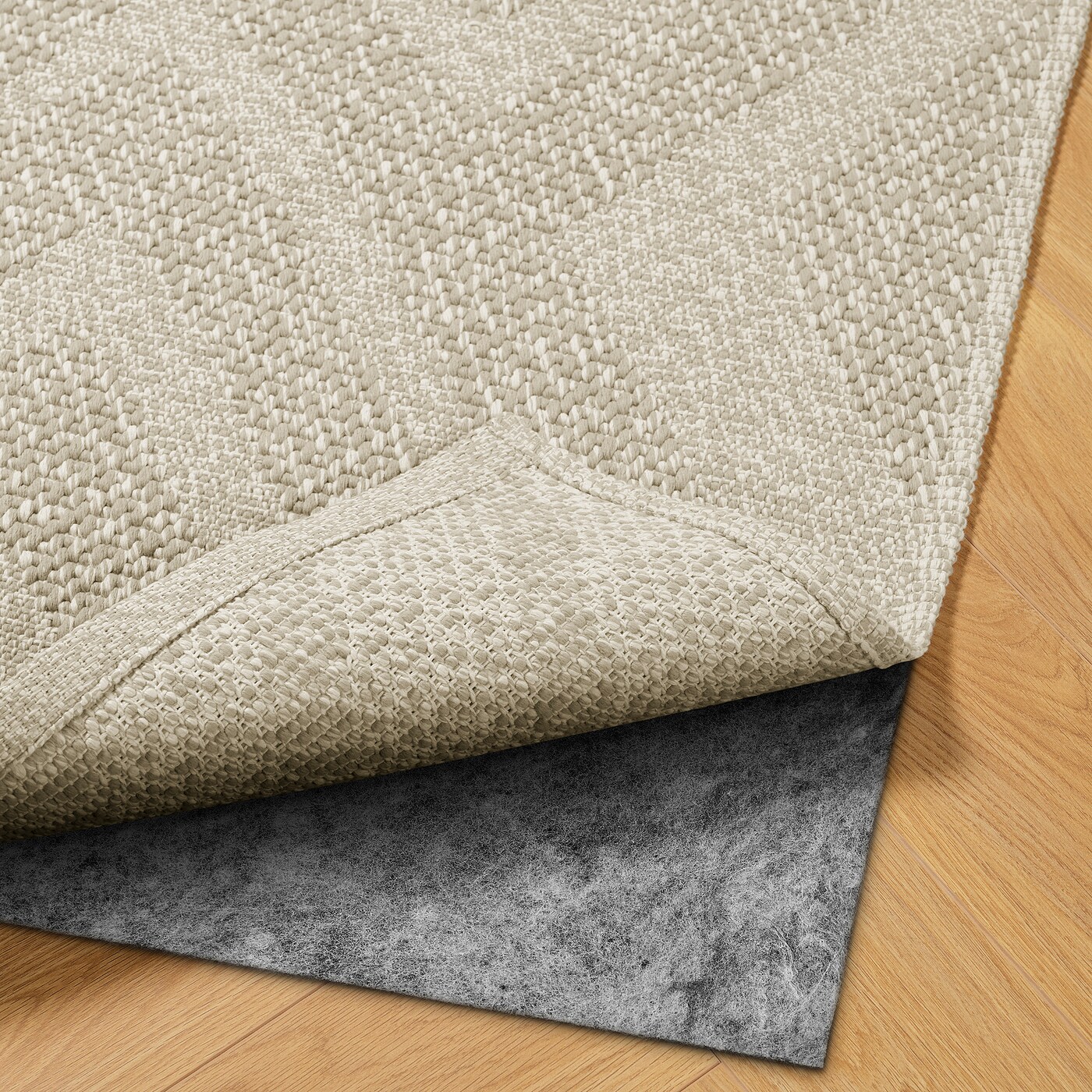 新品未使用！IKEA FULLMAKTフルマクトラグ　屋外　屋内　200✖️300 FULLMAKT rug flatwoven, in/outdoor, beige/mélange, 5'7