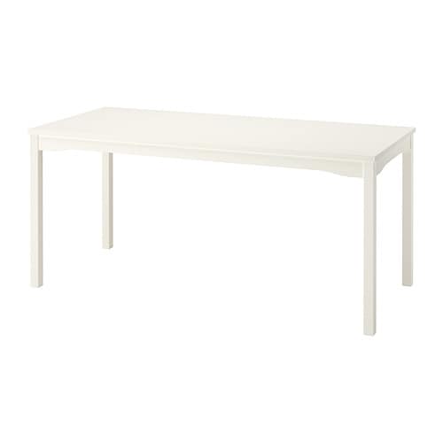 VANGSTA extendable table white - IKEA
