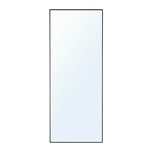 ALMARÖD 阿马洛镜子黑色- IKEA