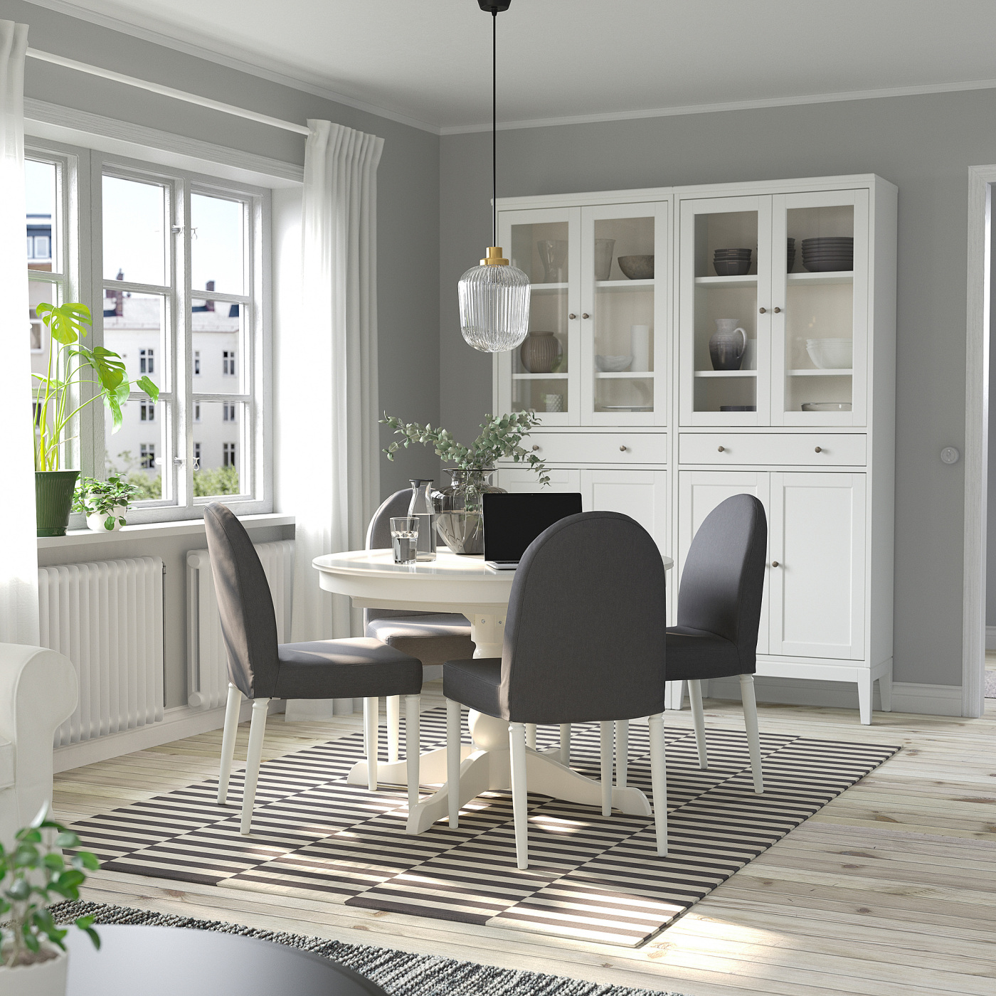Ikea Ingatorp Ingatorp Extendable Table White INGATORP Sliding