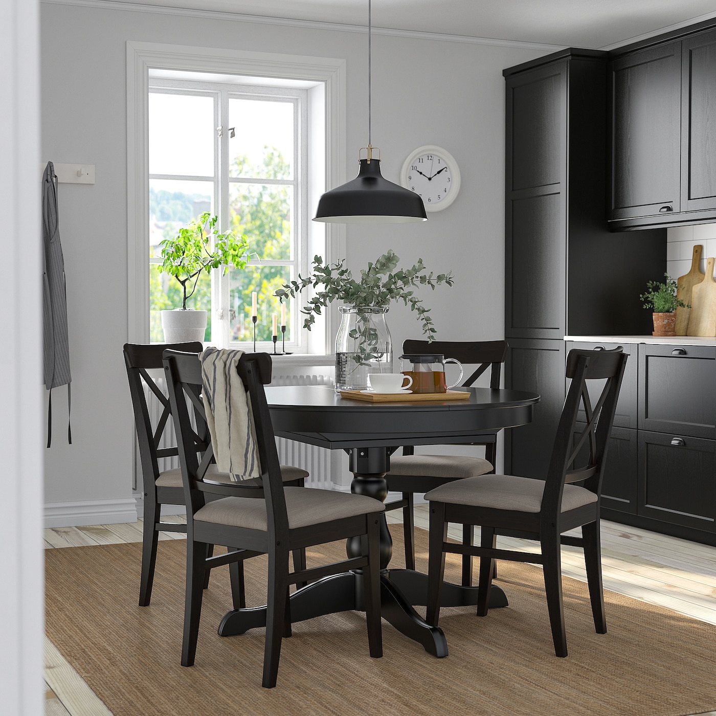 【Mint*tea】IKEA INGATORP ダイニングセット ダイニングテーブル(椅子とセット)の通販 - IKEA