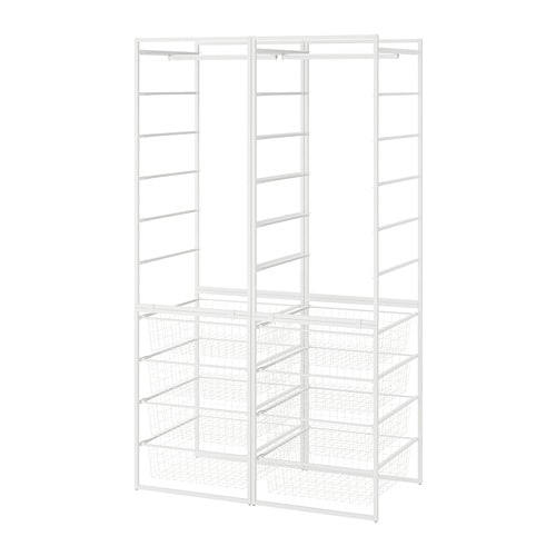 JONAXEL open storage combination white - IKEA