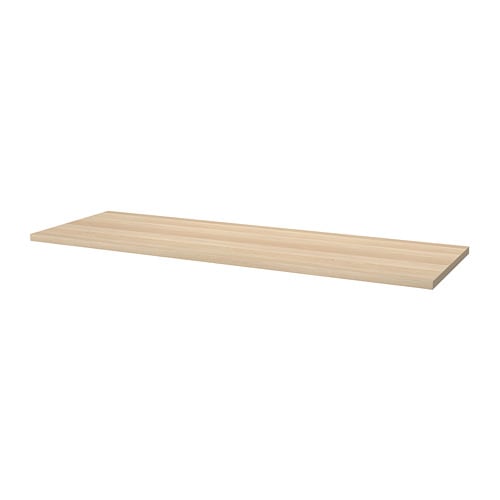 EKBACKEN 宜伯肯操作台面白色仿大理石/层压板- IKEA