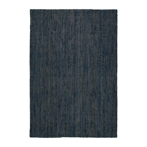 LANDBANA rug, flatwoven dark blue - IKEA