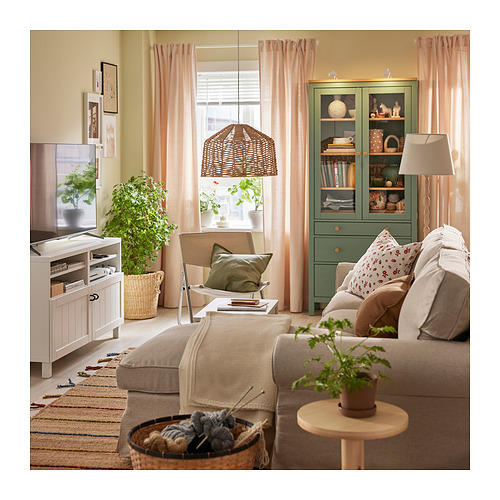 KINNAHULT floor lamp ash/white - IKEA
