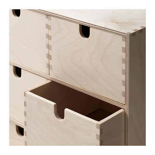 MOPPE mini chest of drawers birch plywood - IKEA