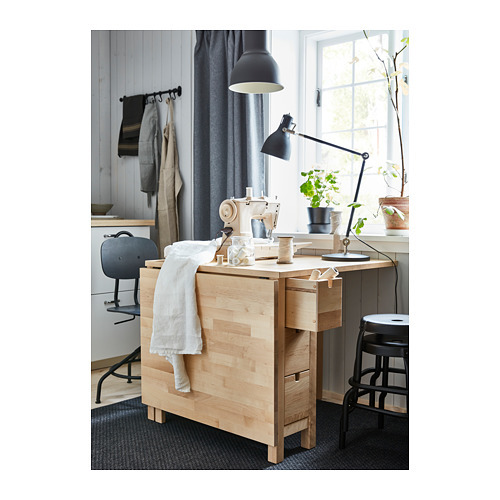 専用 IKEA NORDEN NORDEN gateleg table birch - IKEA