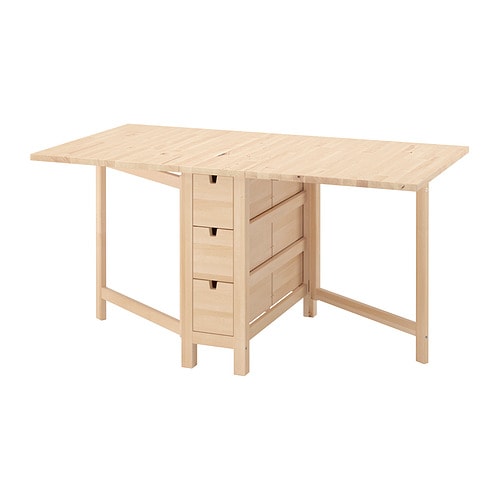 NORDEN gateleg table birch - IKEA