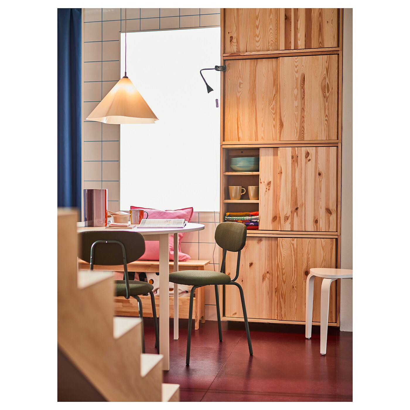 ÖSTANÖ 奥斯坦椅子深绿色雷马尔恩/深绿色- IKEA