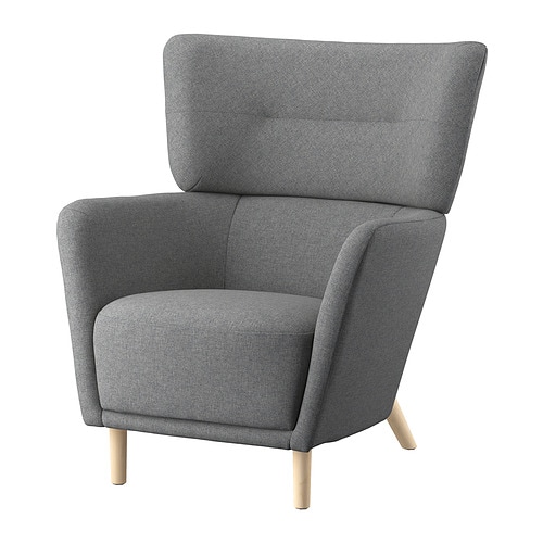 VISKABACKA armchair Gunnared dark grey - IKEA