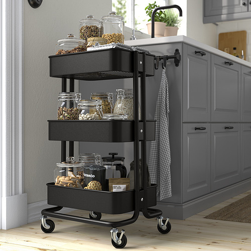 TRONES shoe cabinet/storage black - IKEA