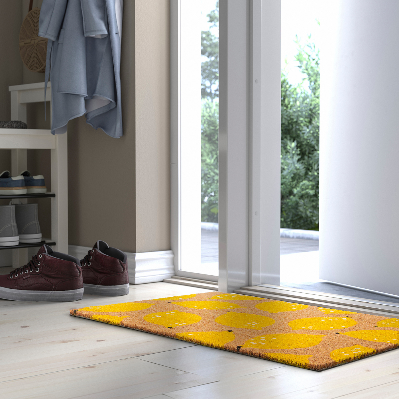 RENKAVLE 伦卡夫门垫柠檬树- IKEA