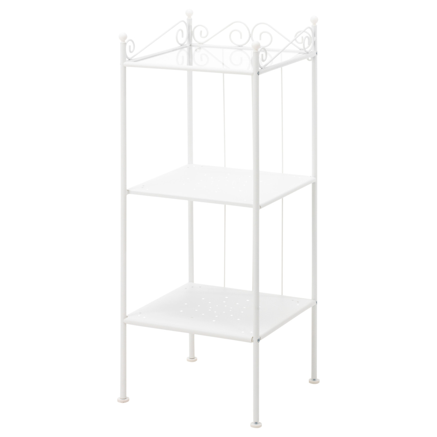 RÖNNSKÄR 隆思卡搁架单元白色- IKEA