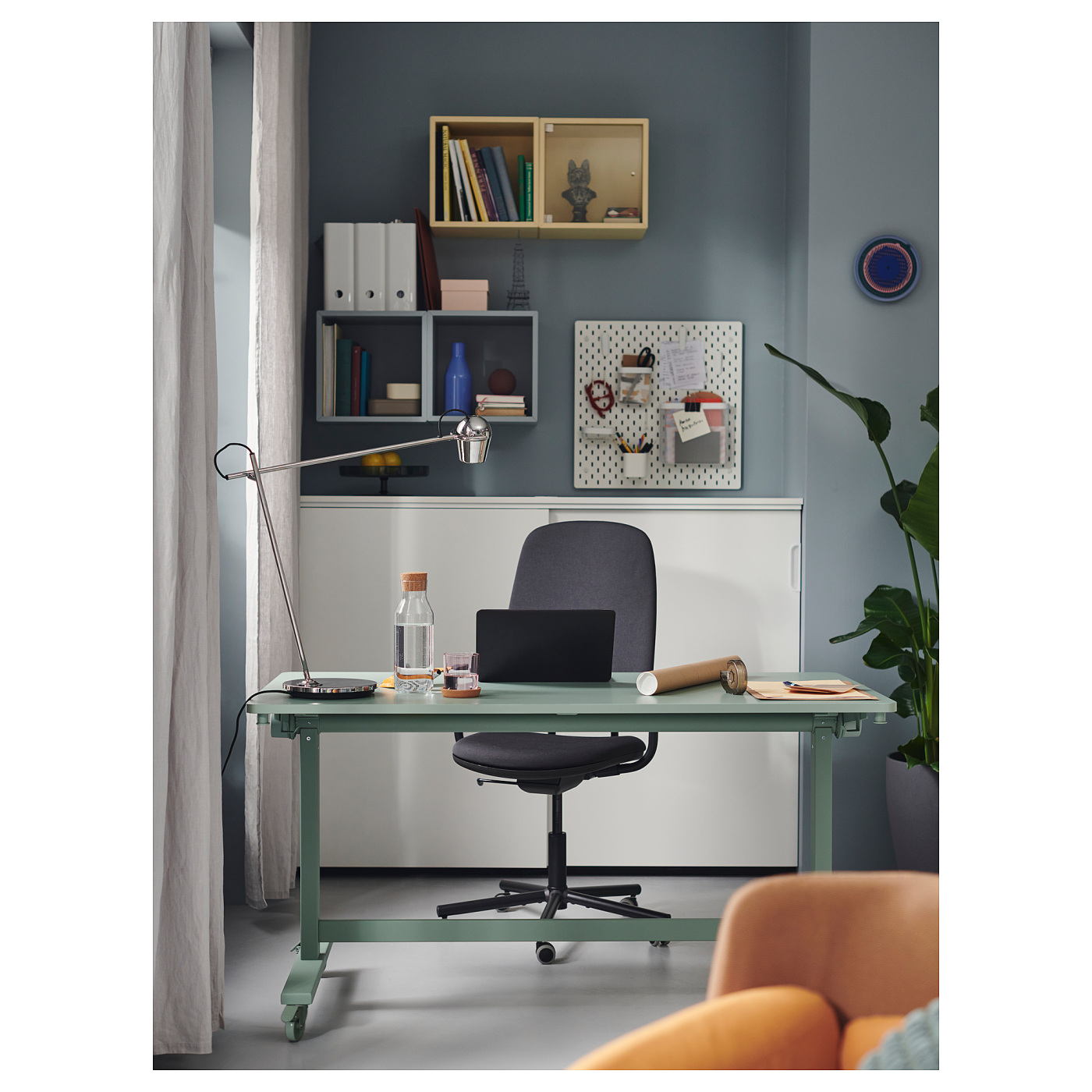 SKÅDIS 斯考迪斯洞洞板组合白色- IKEA
