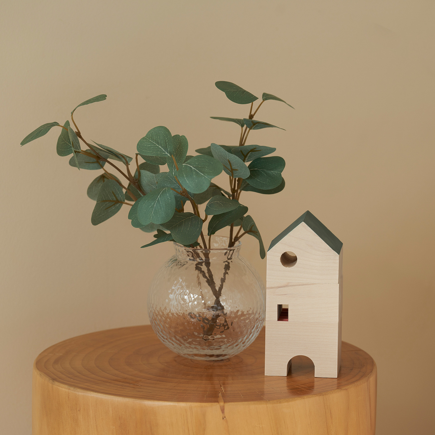 花瓶 （合成木板）　新品未使用 SMYCKA 思米加人造树枝室内/户外/桉树- IKEA