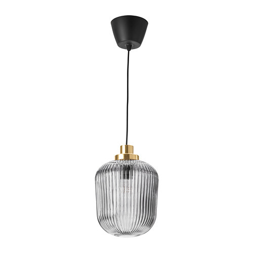 AGUNNARYD pendant lamp with 3 lamps black - IKEA