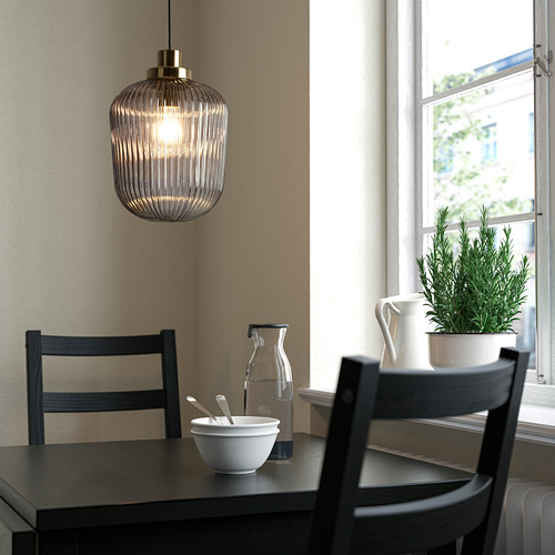AGUNNARYD pendant lamp with 3 lamps black - IKEA