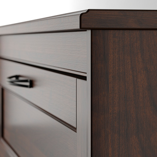 SONGESAND chest of 3 drawers brown - IKEA