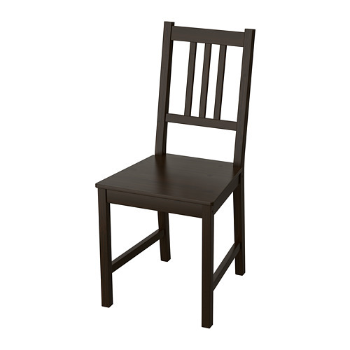 STEFAN chair brown-black - IKEA