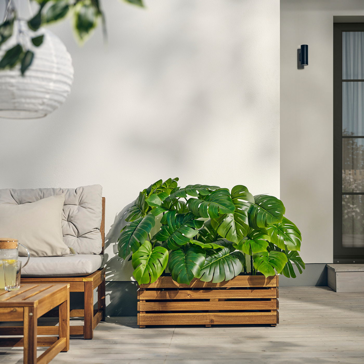 STJÄRNANIS 谢恩马尼斯花盆户外产品相思木- IKEA