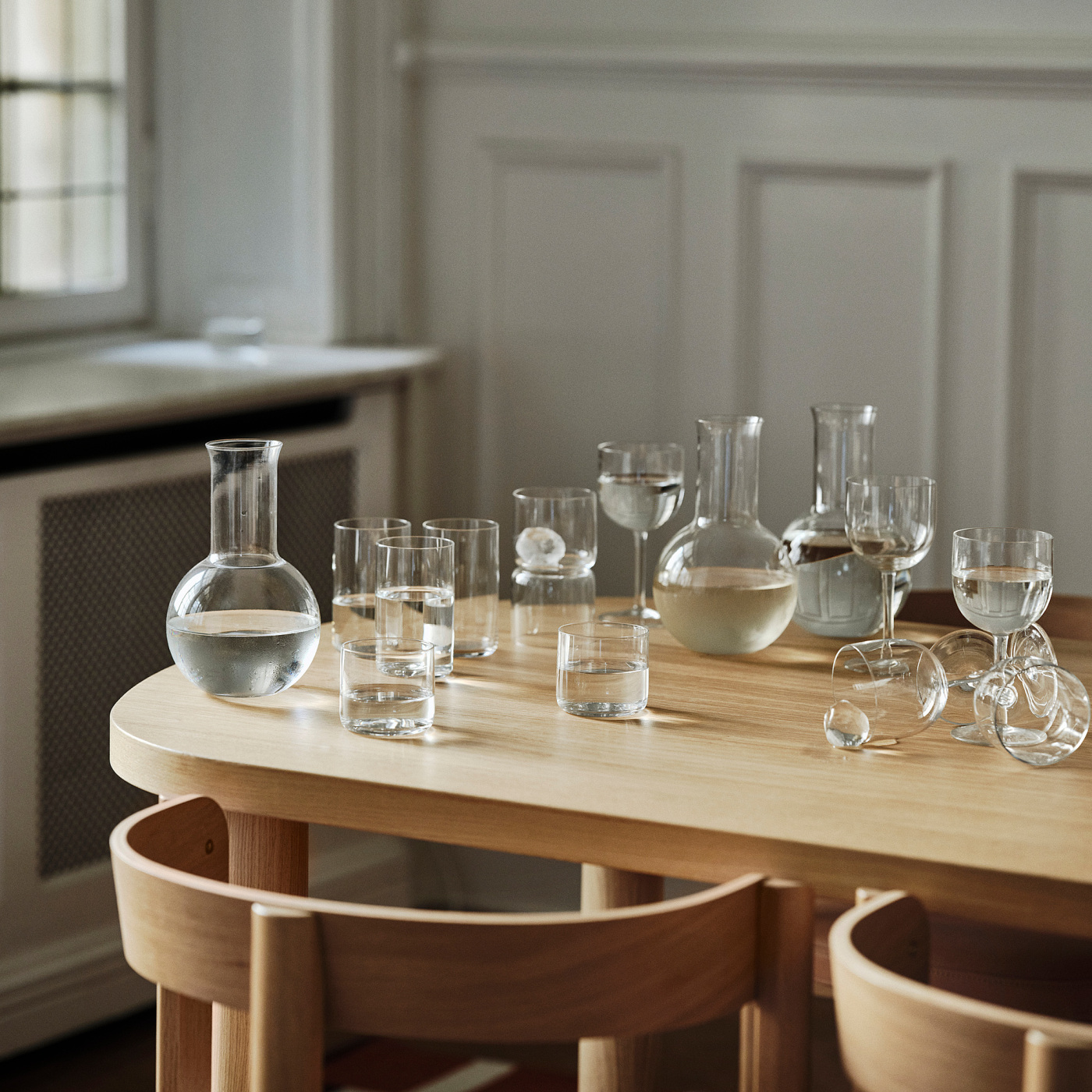 STOCKHOLM 2025 斯德哥尔摩2025 餐用水瓶玻璃- IKEA