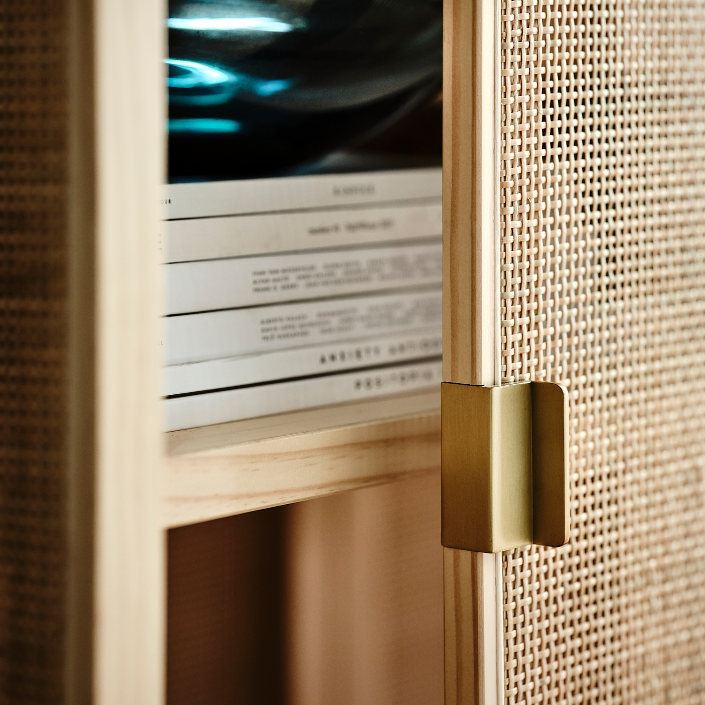 STOCKHOLM 2025 斯德哥尔摩2025 推拉门柜子藤条/松木- IKEA