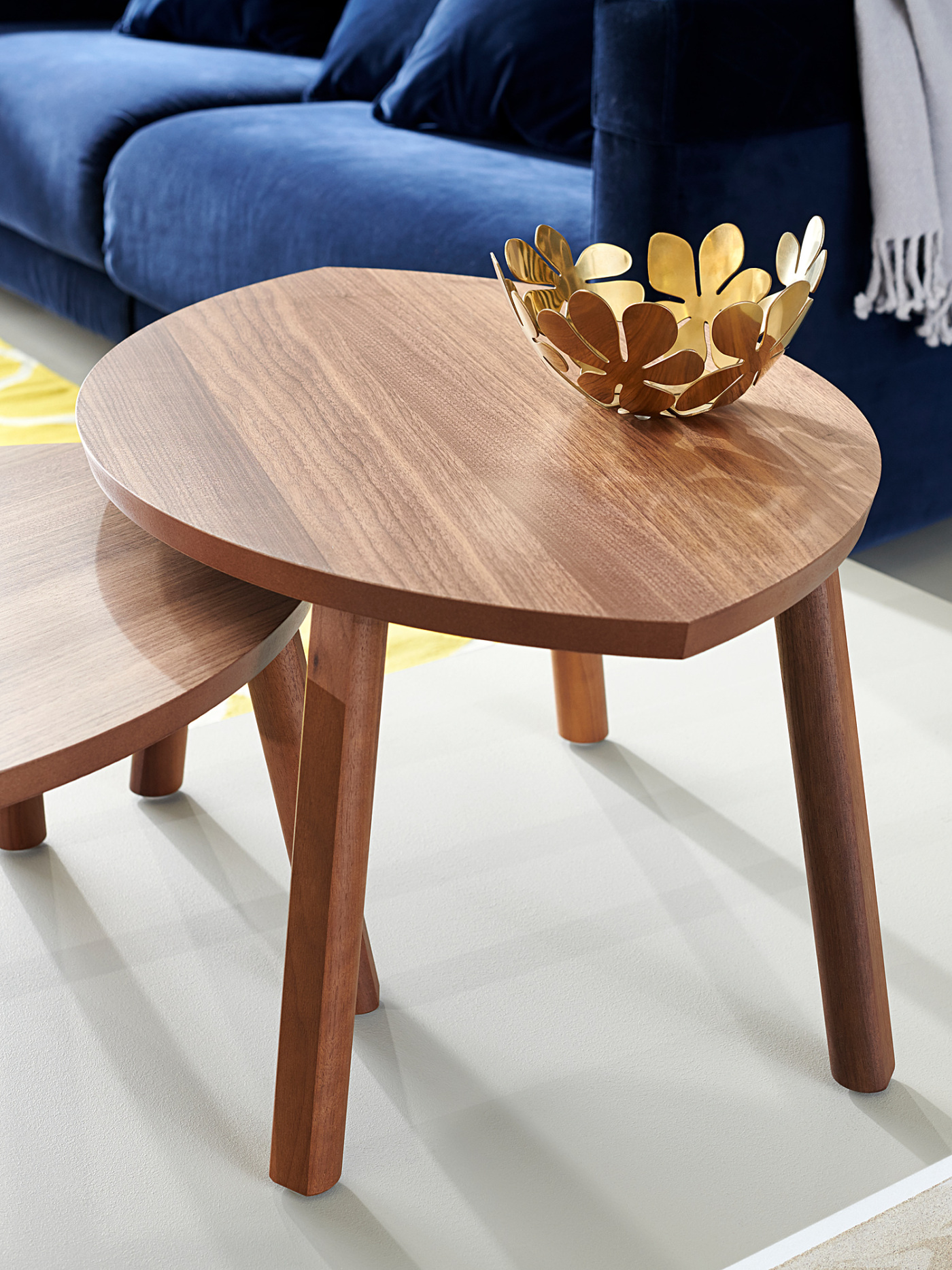 STOCKHOLM 斯德哥尔摩套桌，2件套胡桃木贴面- IKEA
