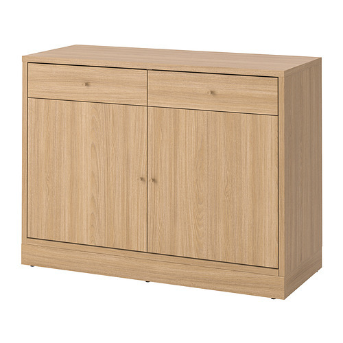 TONSTAD sideboard brown stained oak veneer - IKEA