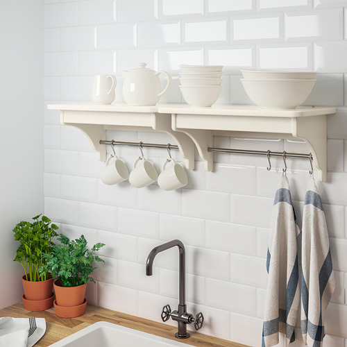 TORNVIKEN wall shelf off-white - IKEA